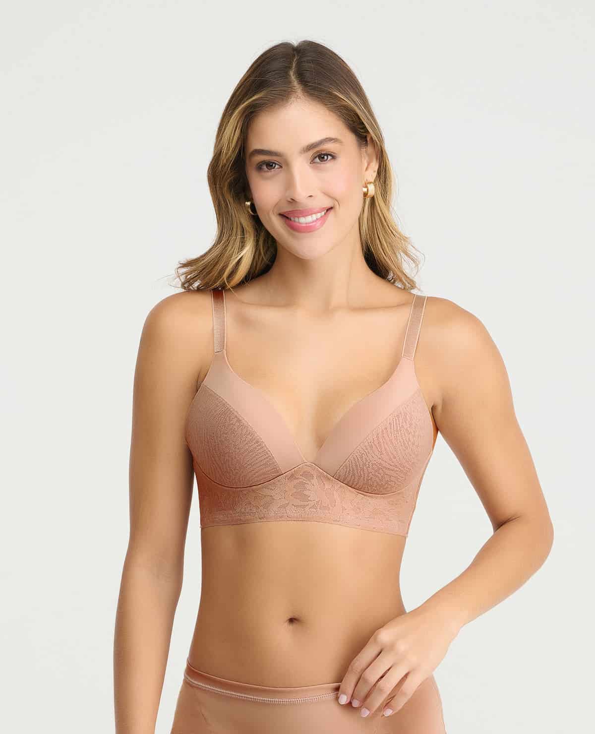 Brasier Realce Natural | Cargaderas ajustables | Detalles en Encaje - miniatura 2