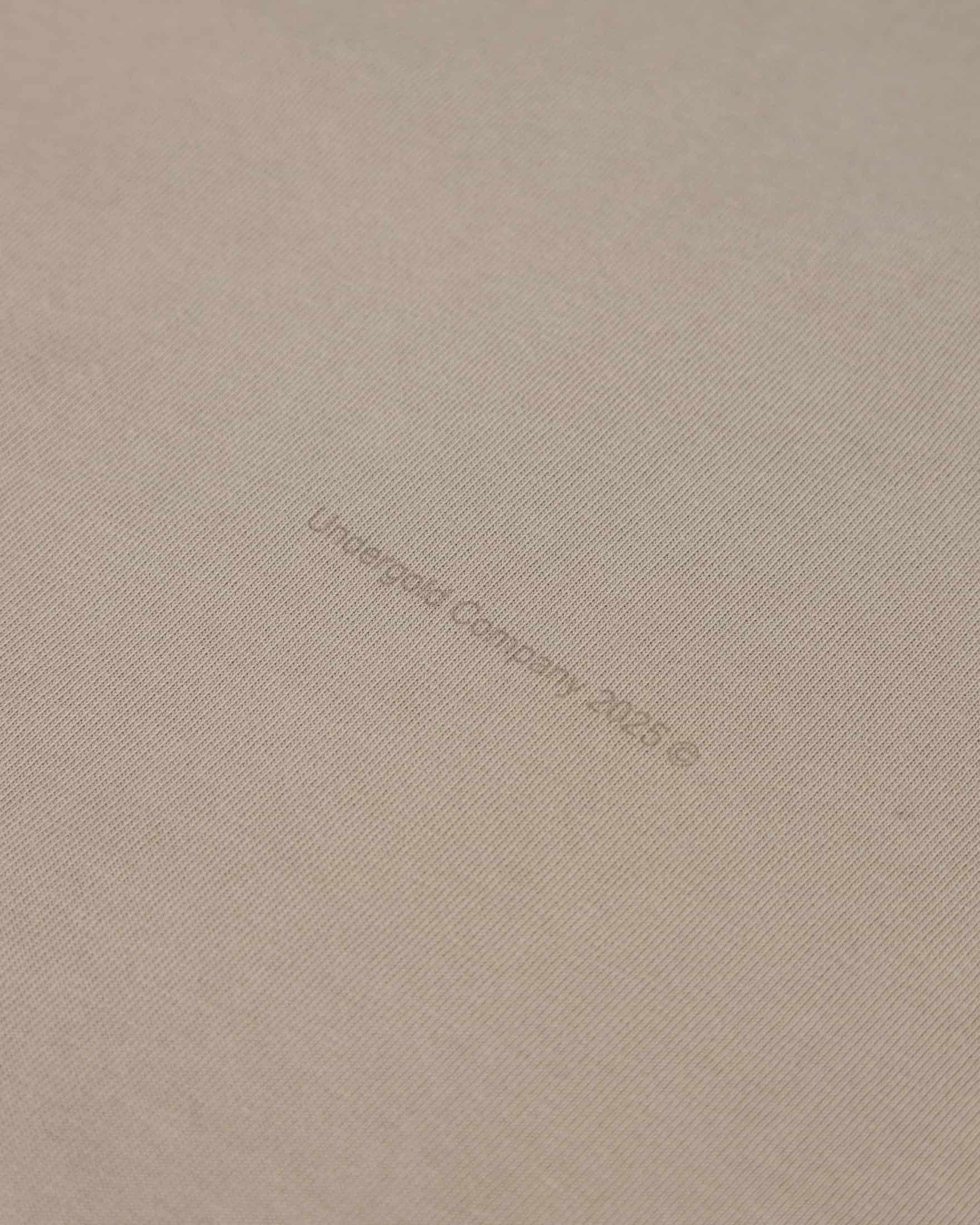 Basics Undergold Company Regular Fit Tshirt Light Brown - miniatura 11