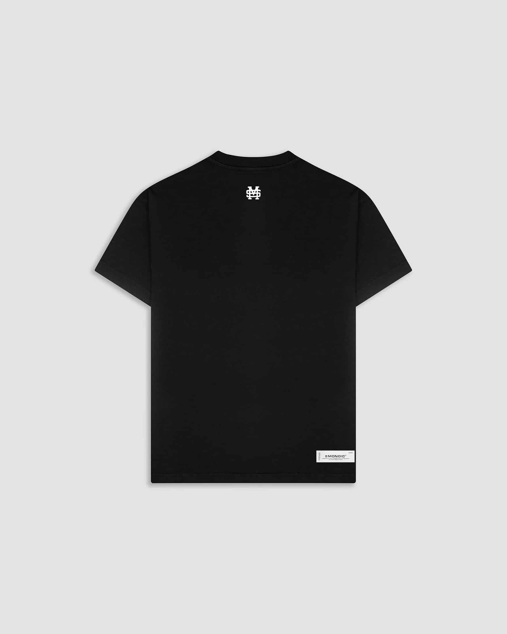 Camiseta Oversized Básica V2 - Negro Oscuro - miniatura 3