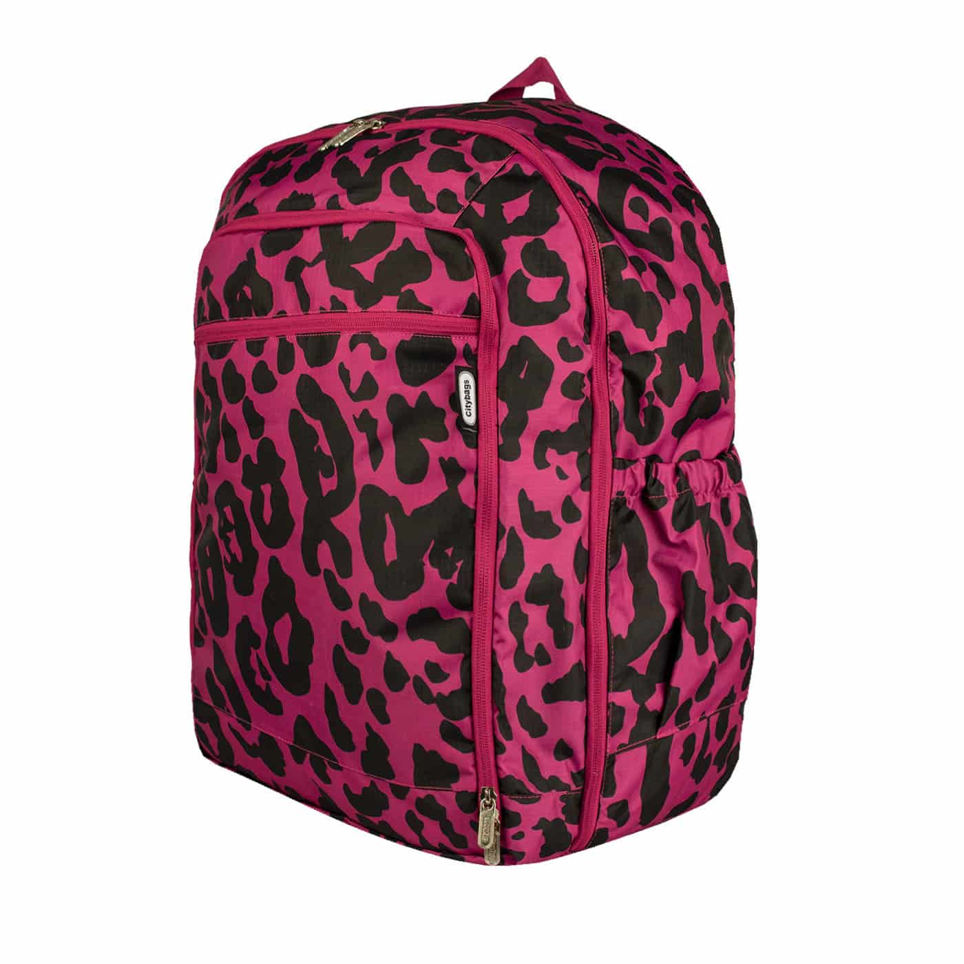 Morral Explorador Ultra Estampado Viva Magenta Citybags - miniatura 1