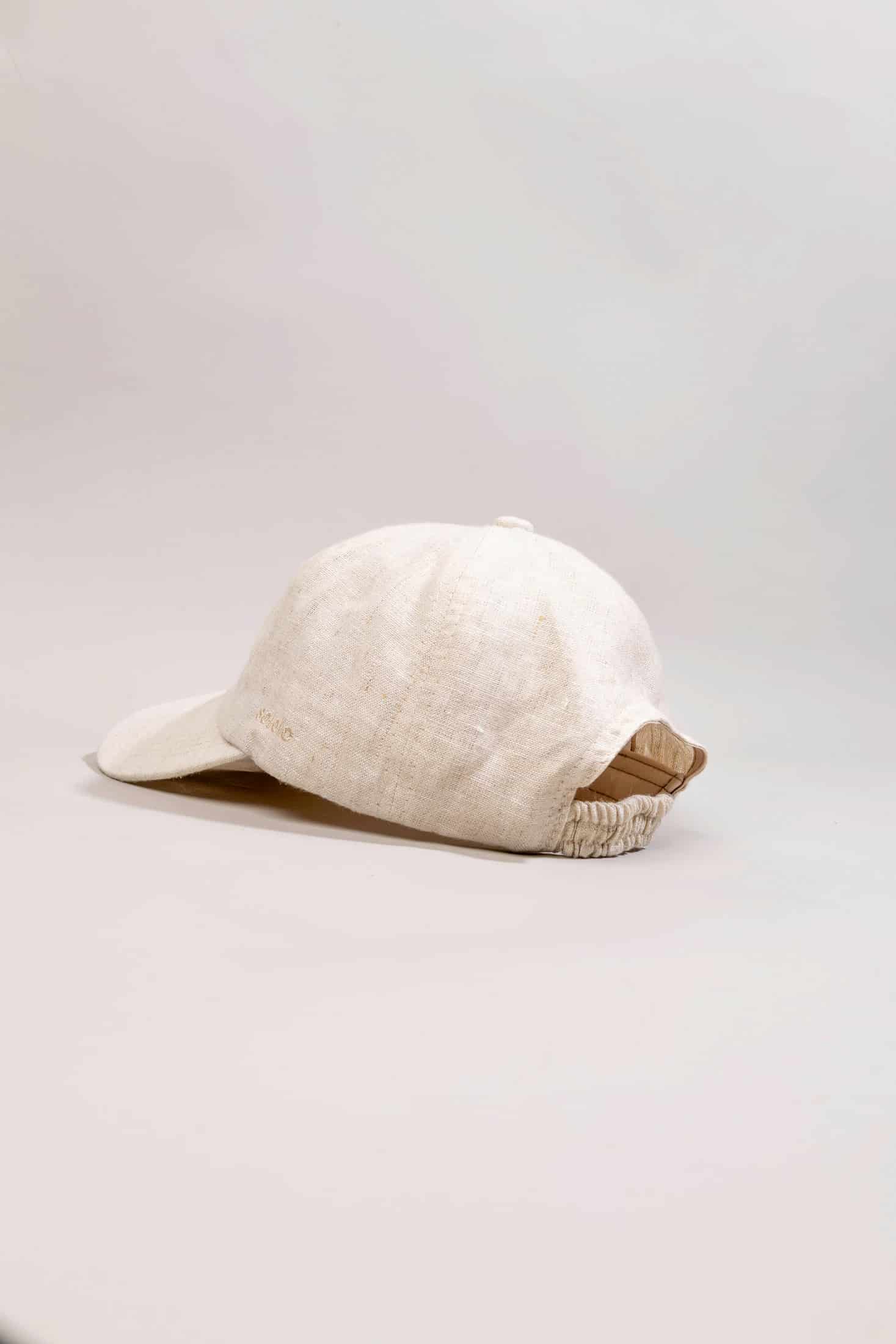 Men's linen cap atlantis embroidered - miniatura 6