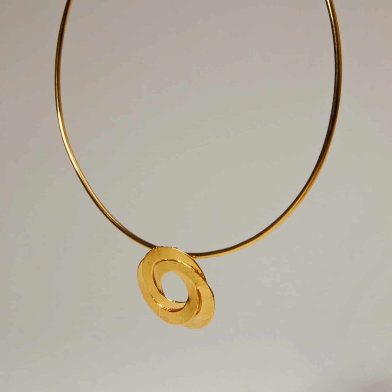Golden Orbit Choker - miniatura 4