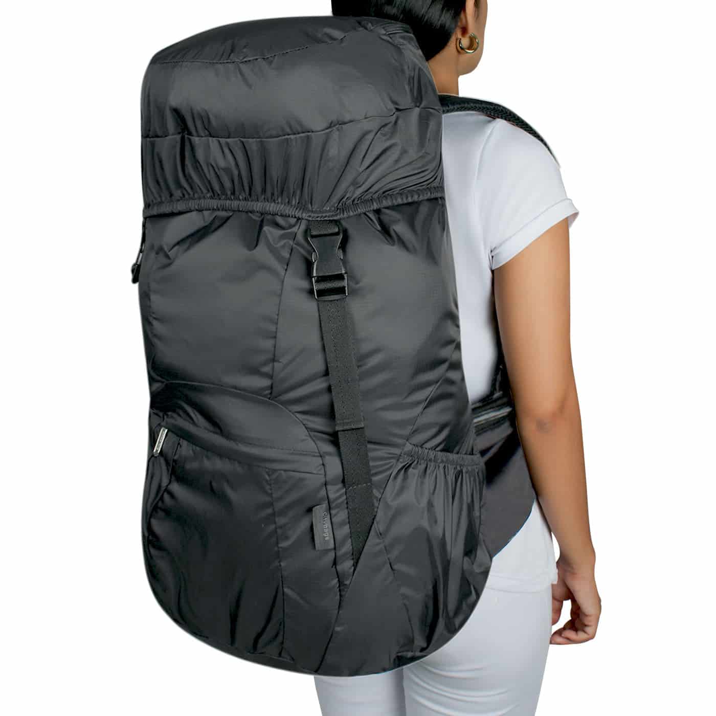 Morral Viajero XL Plegable Citybags Light Gris - miniatura 5