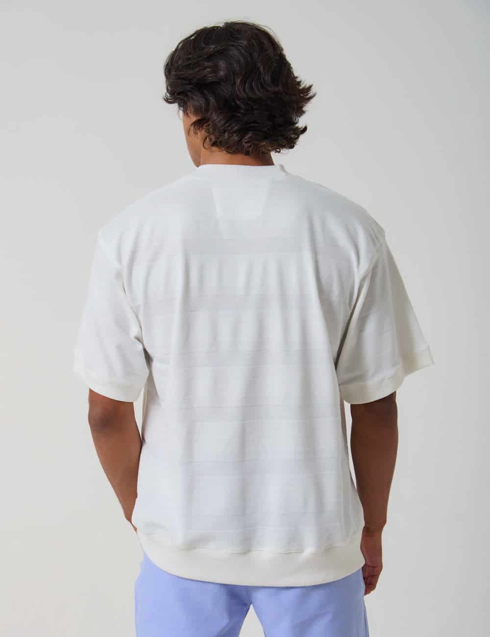 Camiseta Boxy fit Oleada Hombre - miniatura 6