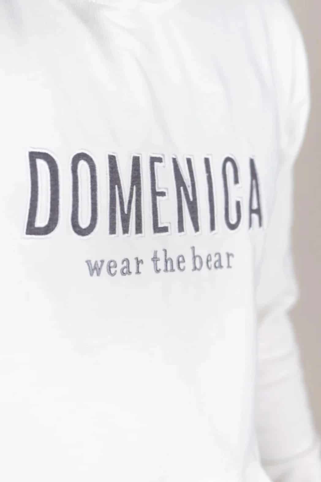 HOODIE DOMENICA CREMA - UNISEX - miniatura 6