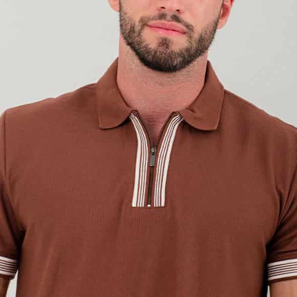 SUETER POLO MODA HOMBRE - miniatura 3