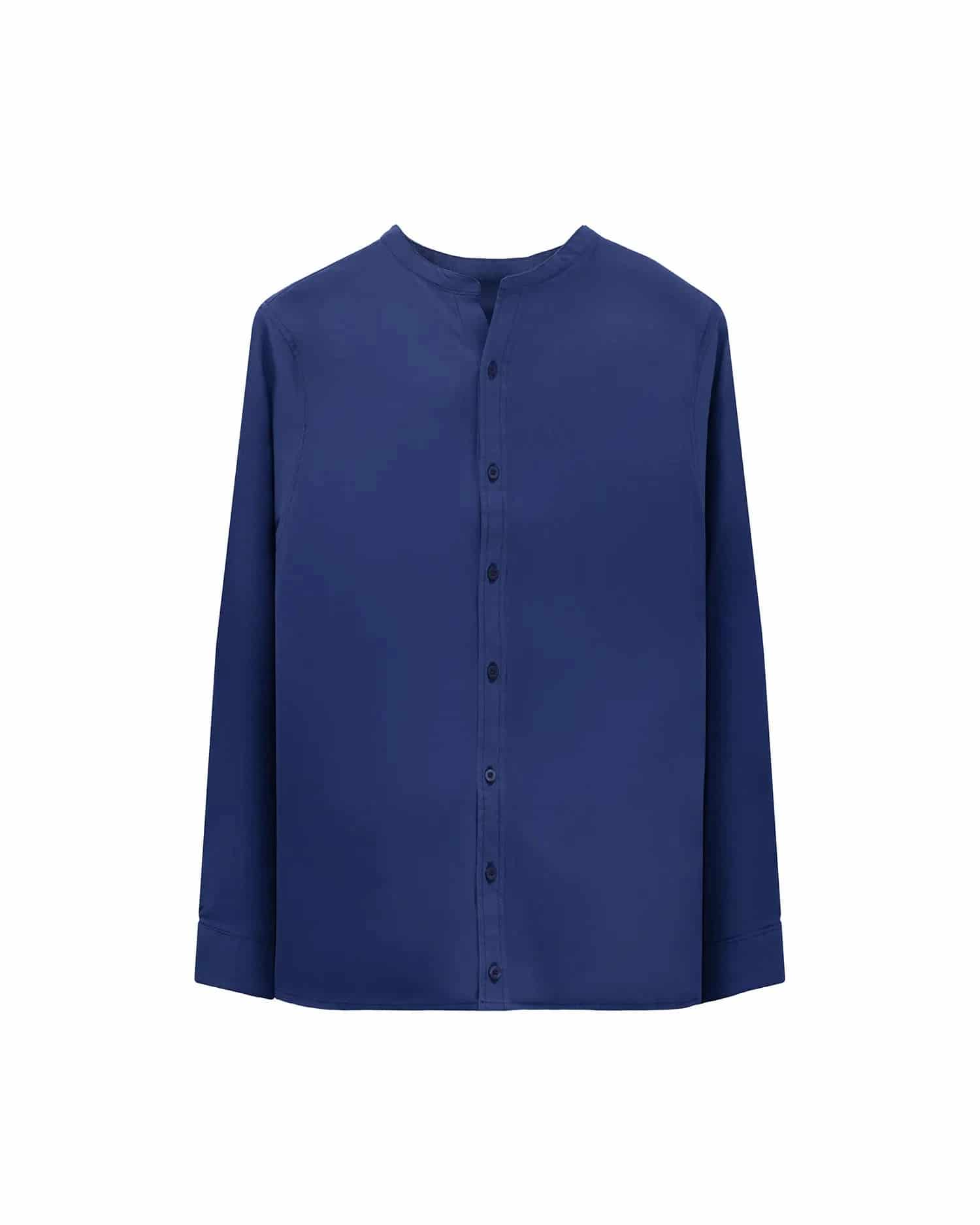 Camisa Oxford Azul Marino - miniatura 1