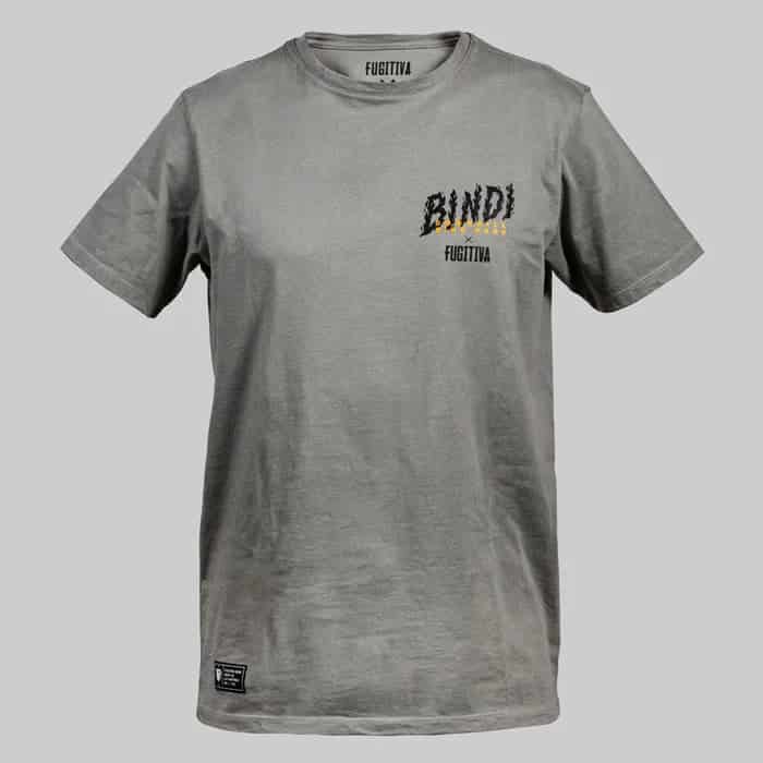 Camiseta Bindi x Fugitiva Gris - miniatura 2