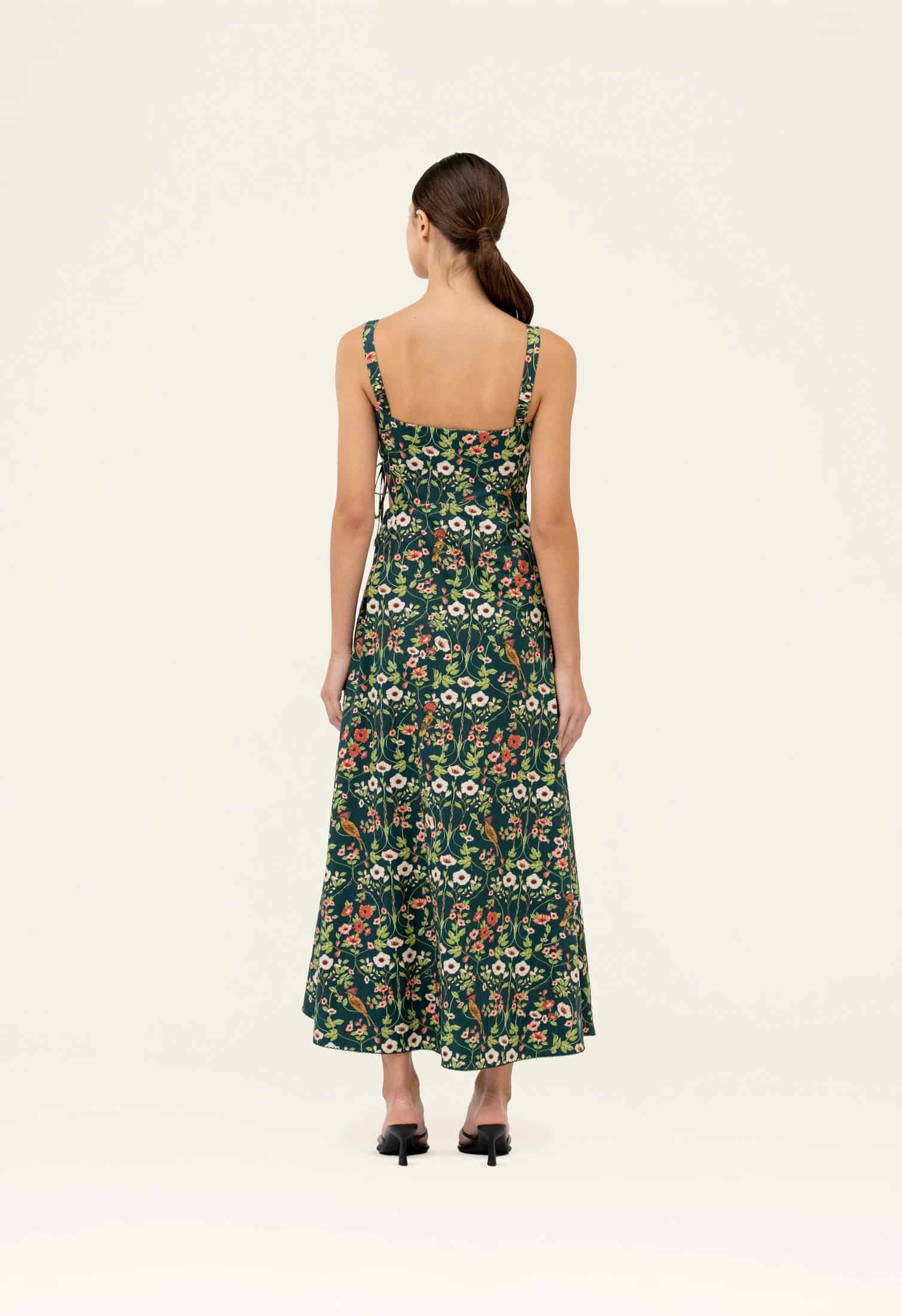 Verano Mosquetero Midi Dress - miniatura 4