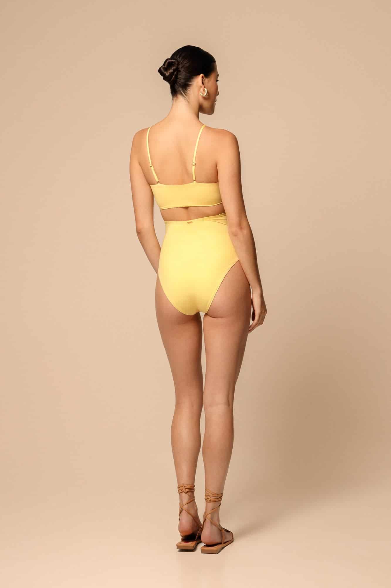 VERONICA ONE PIECE / Amarillo Crema - miniatura 5