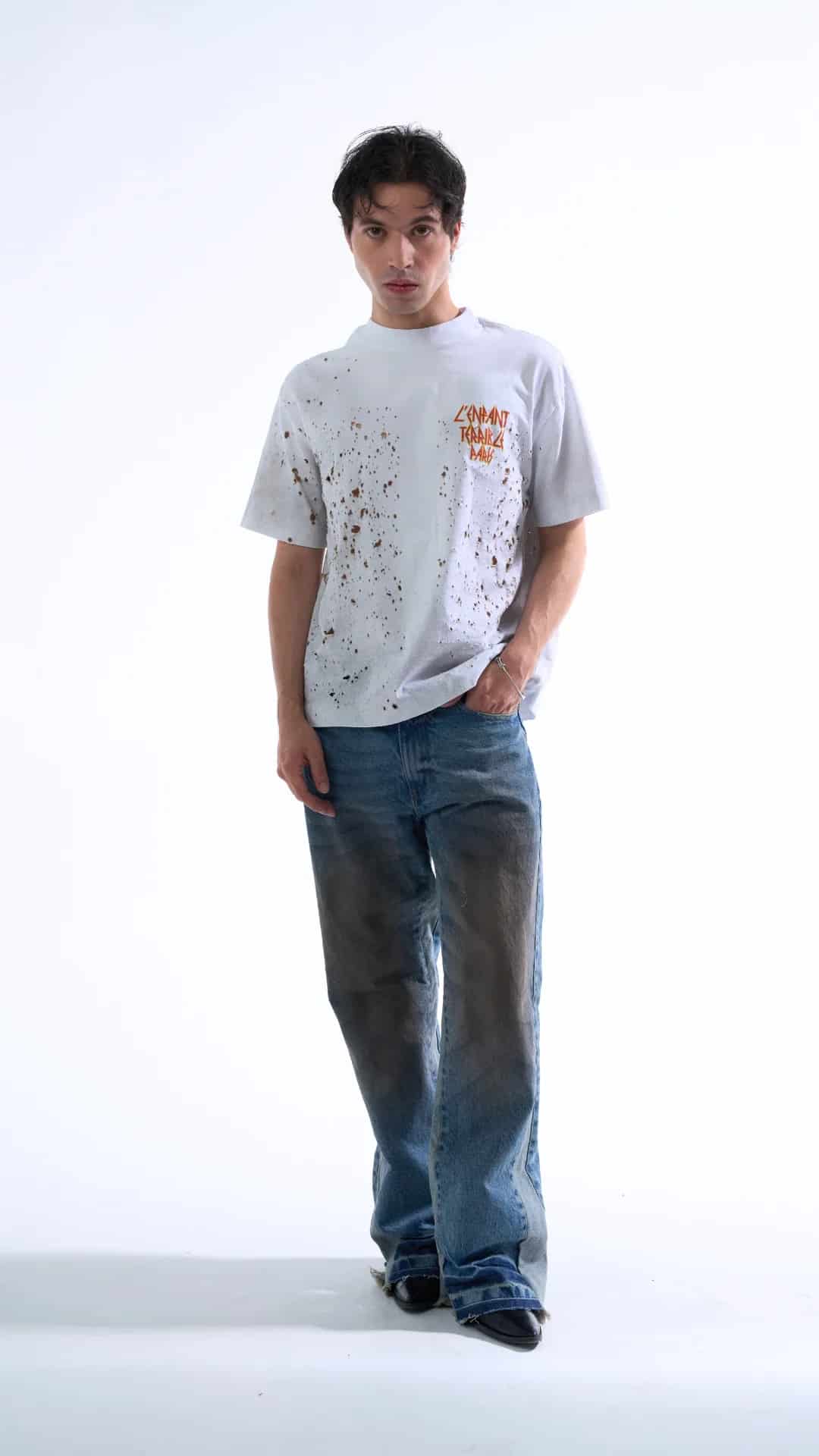 DEF SINNERS SHOTGUN WHITE T-SHIRT - miniatura 8