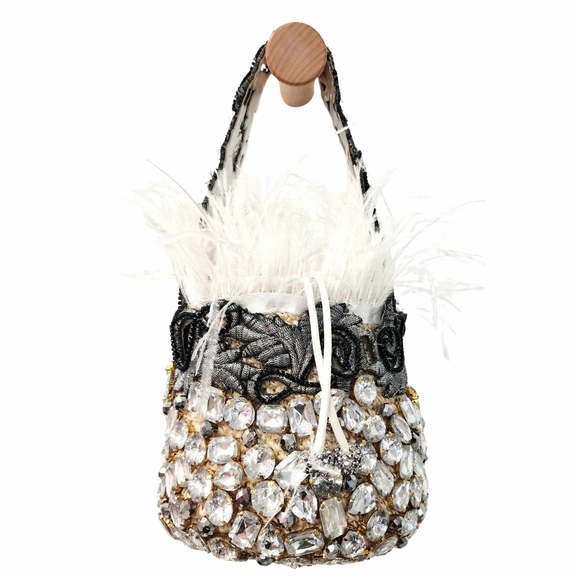 Minaudière White & Black Bag - miniatura 1