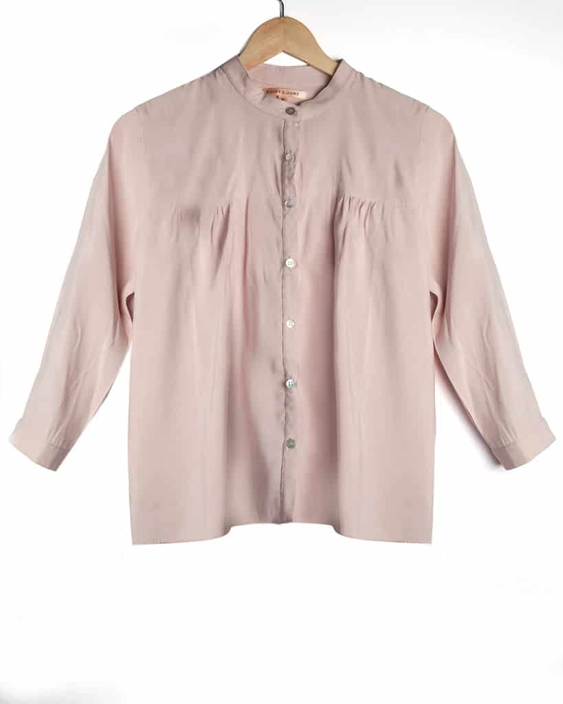 Camisa Velvet Nude - miniatura 1