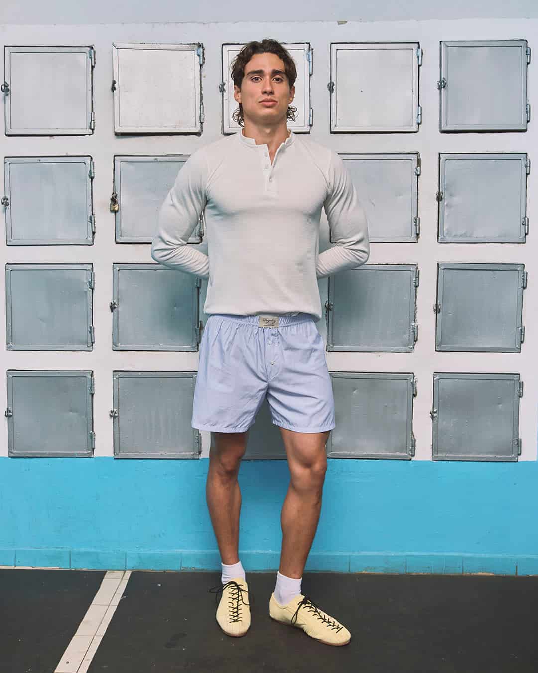 Pack Poolside Boxer X2 Azul / Gris - miniatura 2