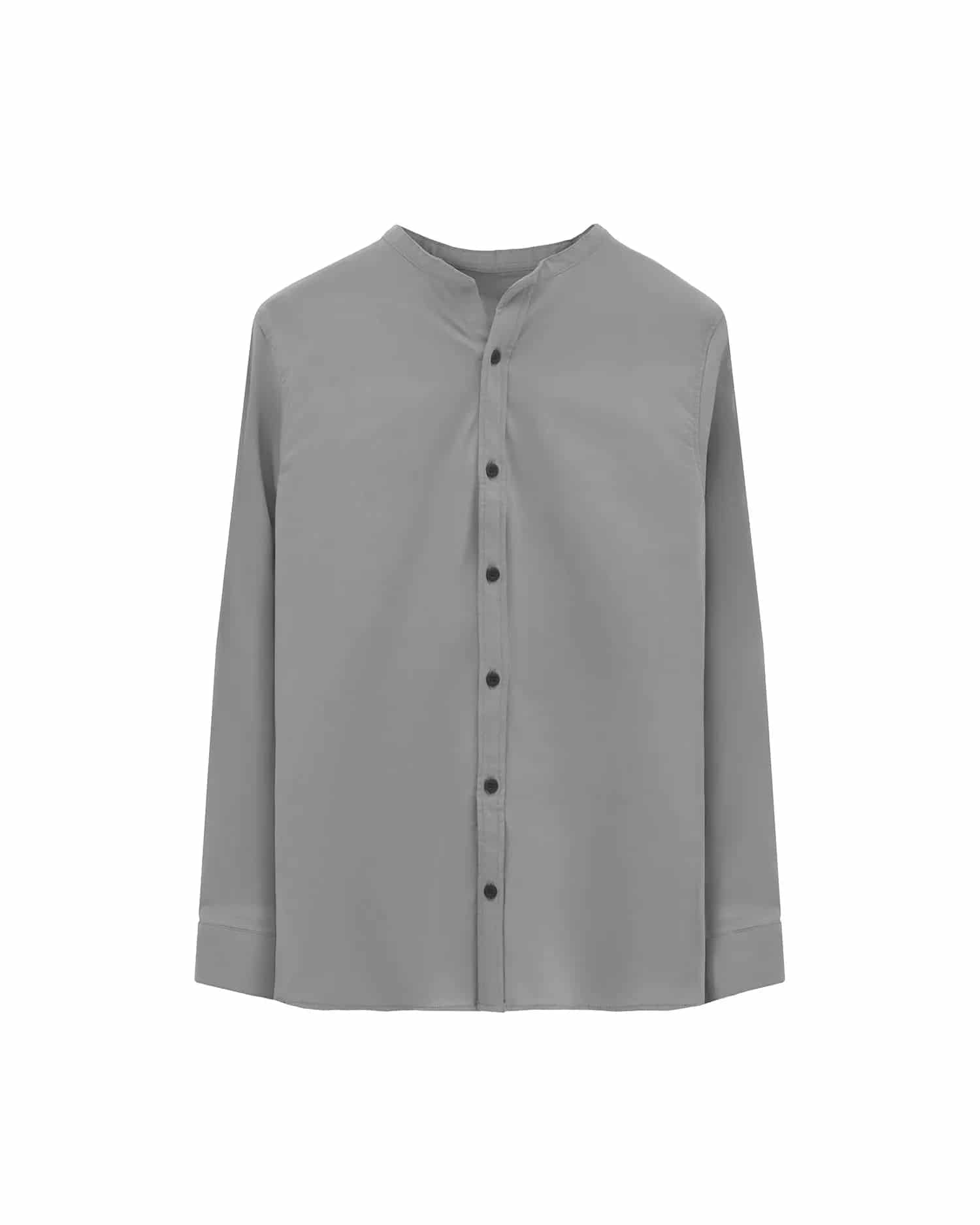 Camisa Oxford Gris - miniatura 1