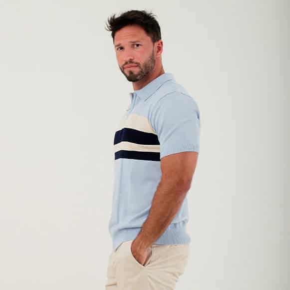 SUETER POLO MODA TEJIDO HOMBRE - miniatura 4
