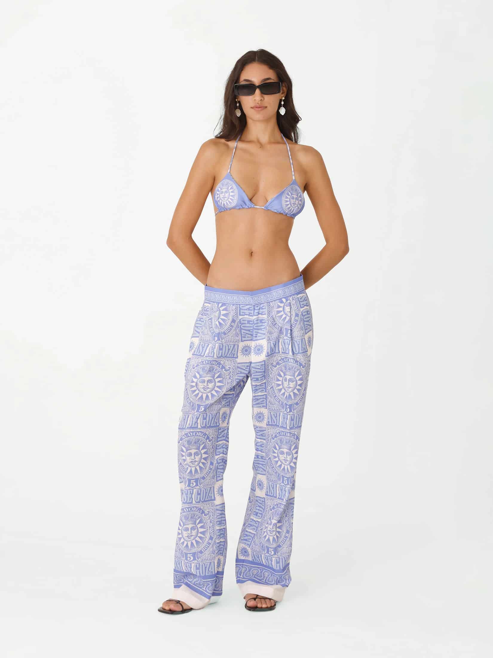 Top De Bikini Goza - Azul - miniatura 2