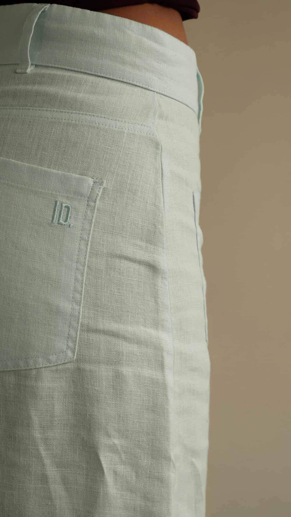 Pantalón Aire de lino | Azul claro - miniatura 4