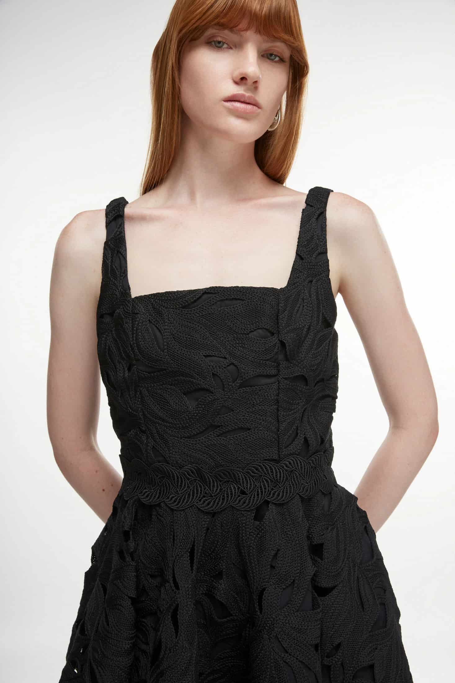 OCASO MINI DRESS BLACK - miniatura 3