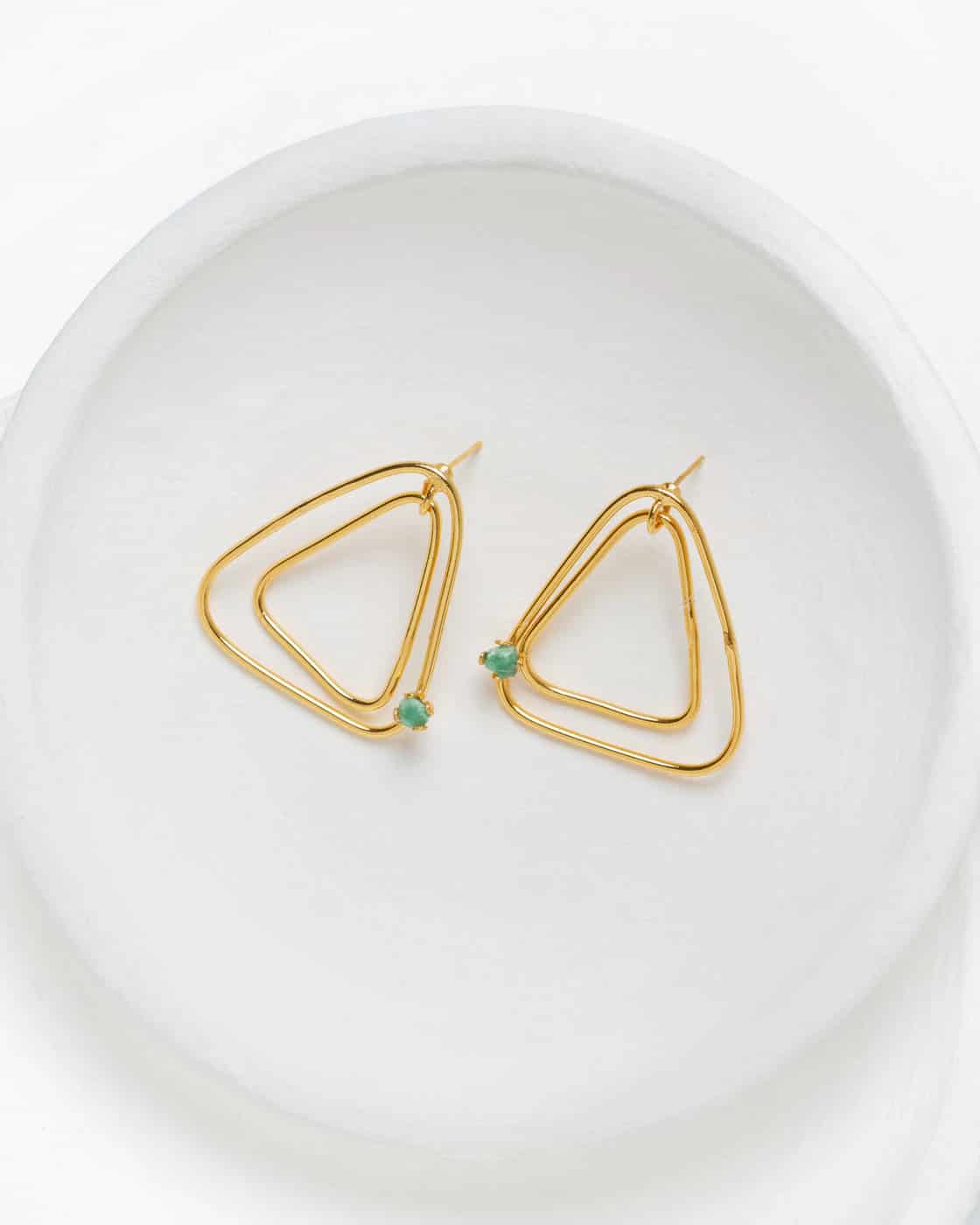 Aretes Topo Elegancia Atemporal - miniatura 7