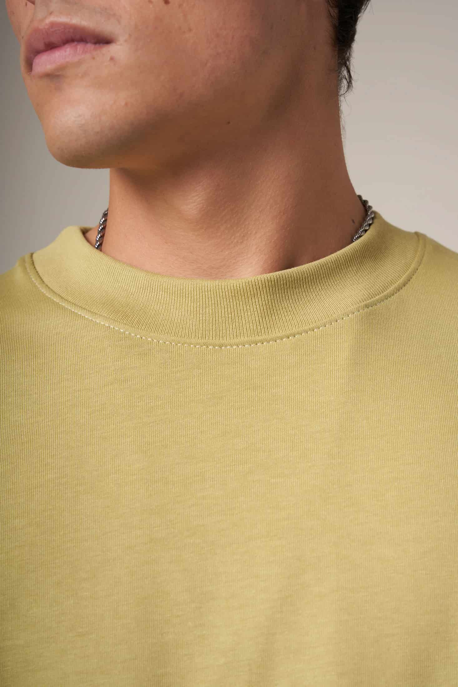 CAMISETA 250 GRAMOS, 100% ALGODÓN VERDE CLARO - miniatura 5