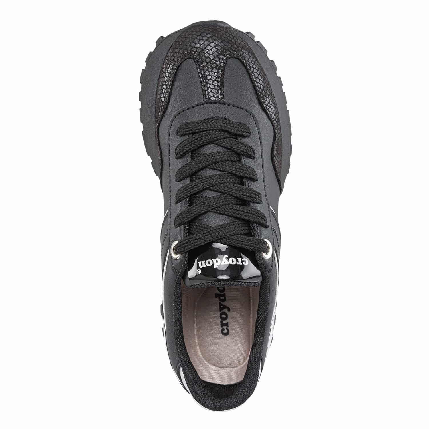 Tenis Urbanos Letizia Negro-Negro Croydon para Mujer - miniatura 3