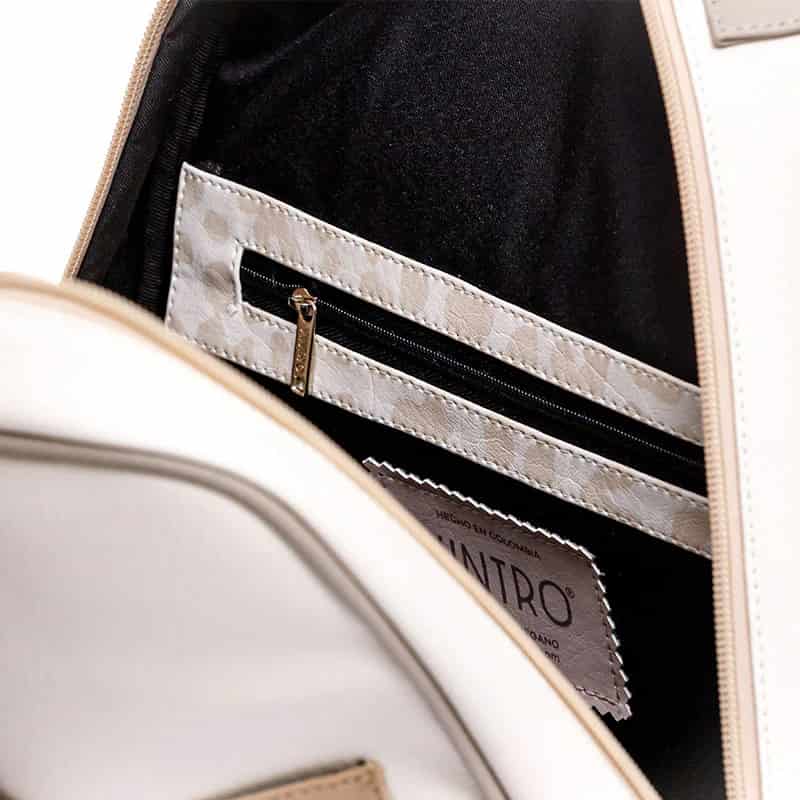 Morral Para Mujer Atenas Negro Con Bolsillo externo - miniatura 3