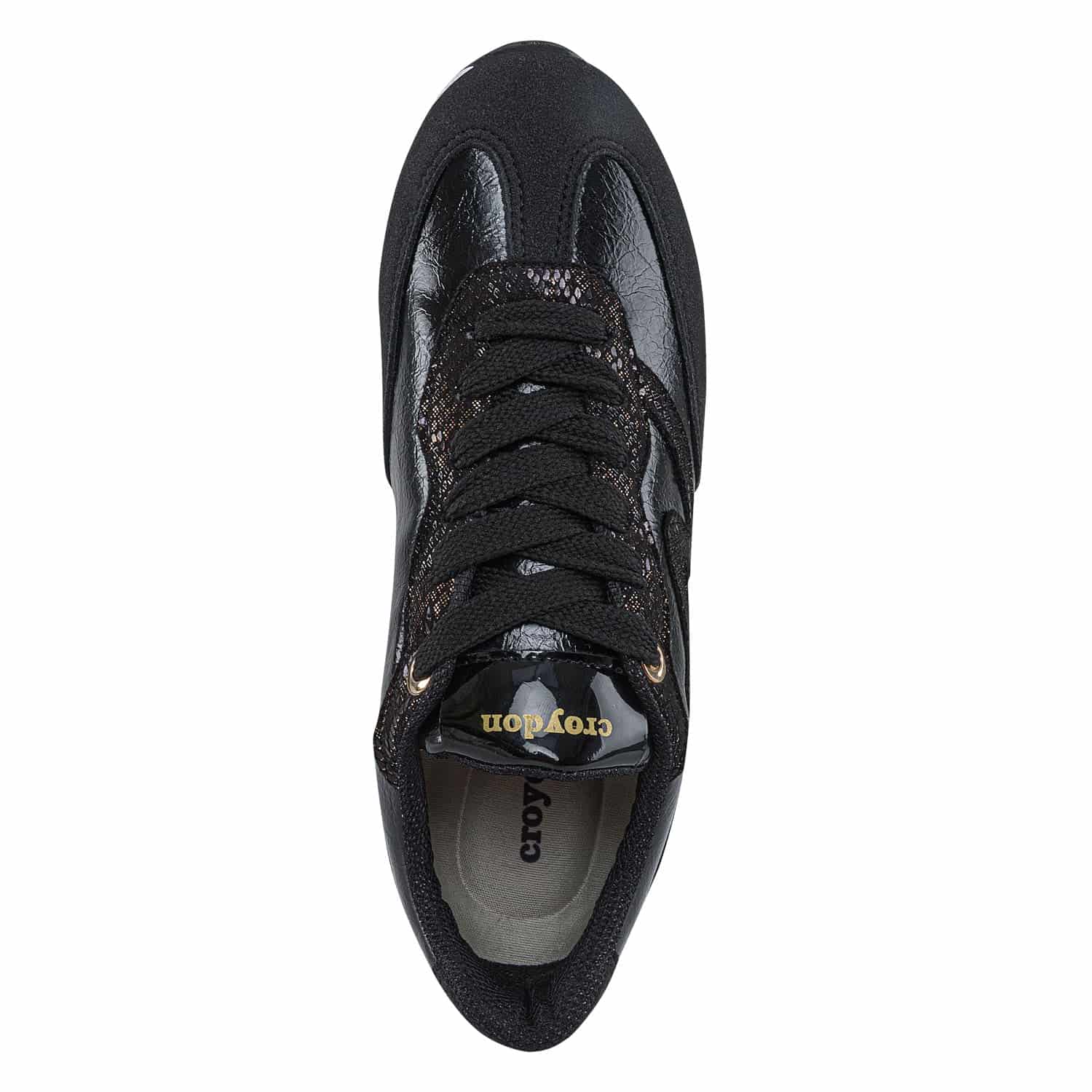 Tenis Urbanos Quimbaya Negro Croydon Para Mujer - miniatura 3
