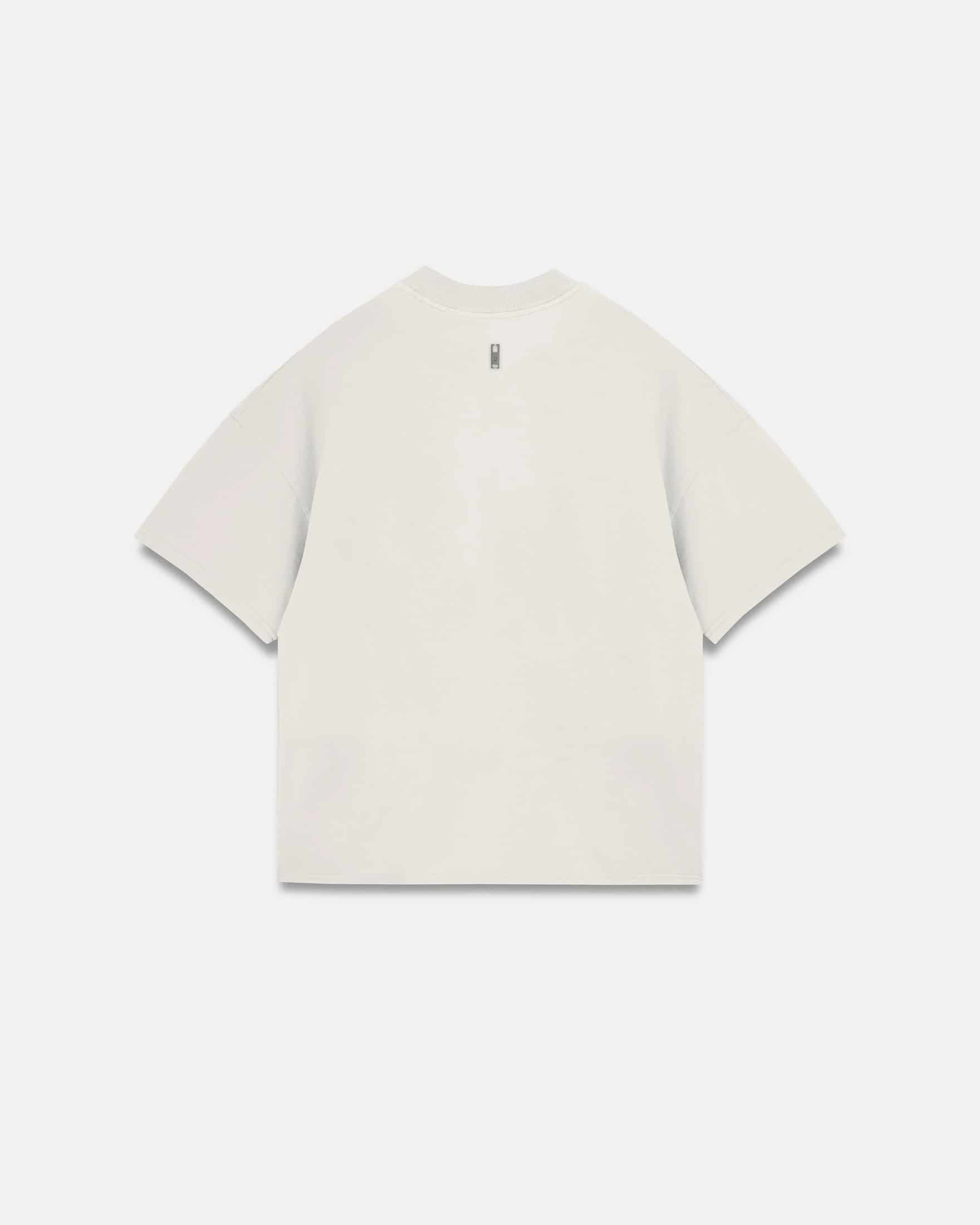 Line Basic Label Boxy Fit Tshirt White - miniatura 3