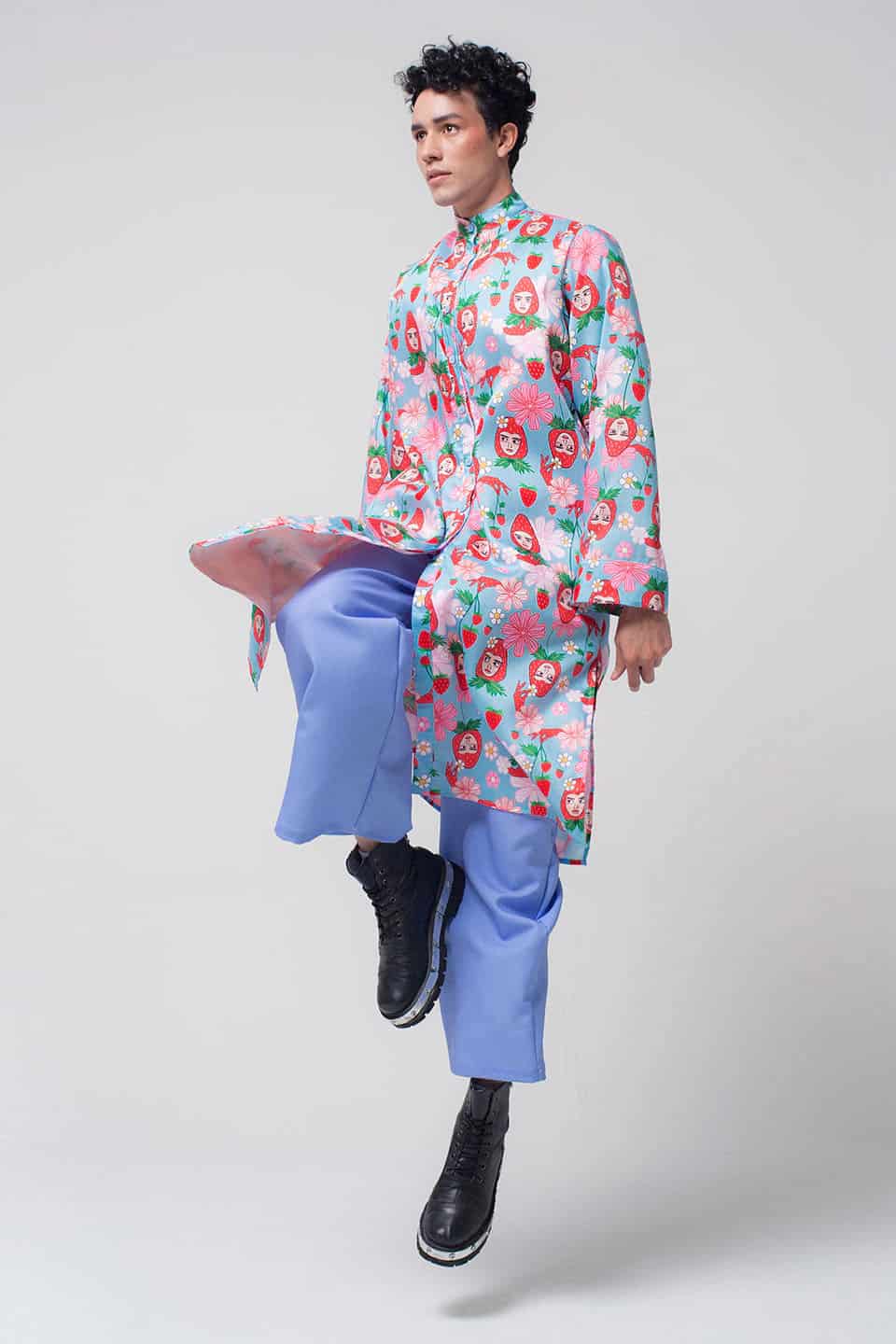 Blusón Unisex / Fresas con crema - miniatura 3
