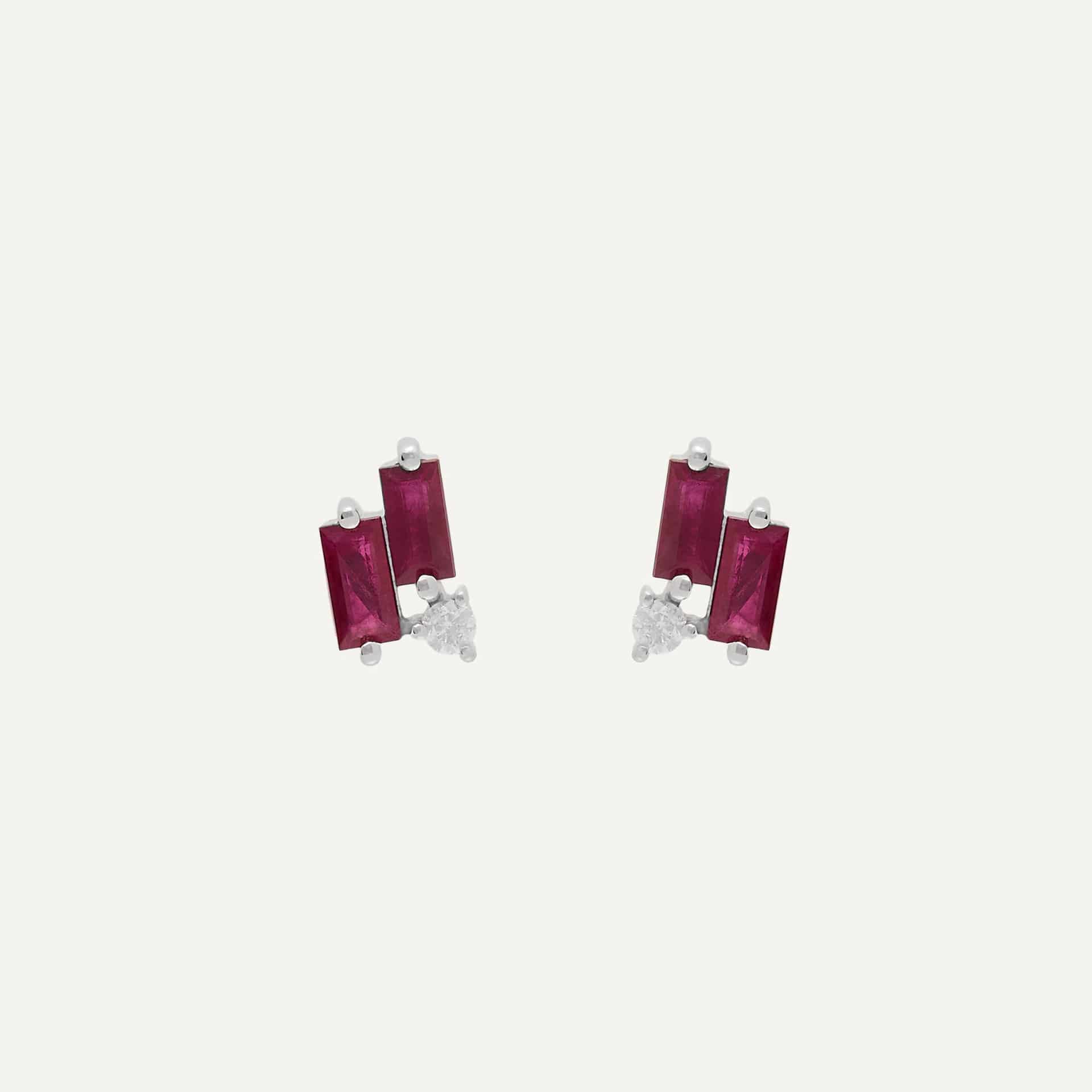 Arete Baguette lines - miniatura 2