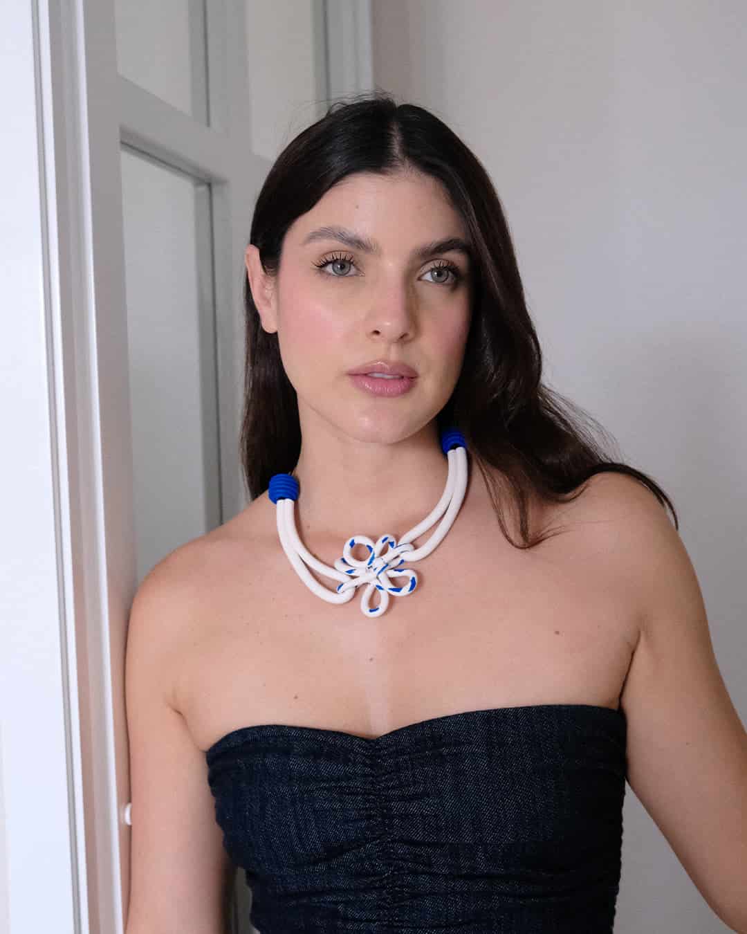 Curvy Bold Necklace - - miniatura 3
