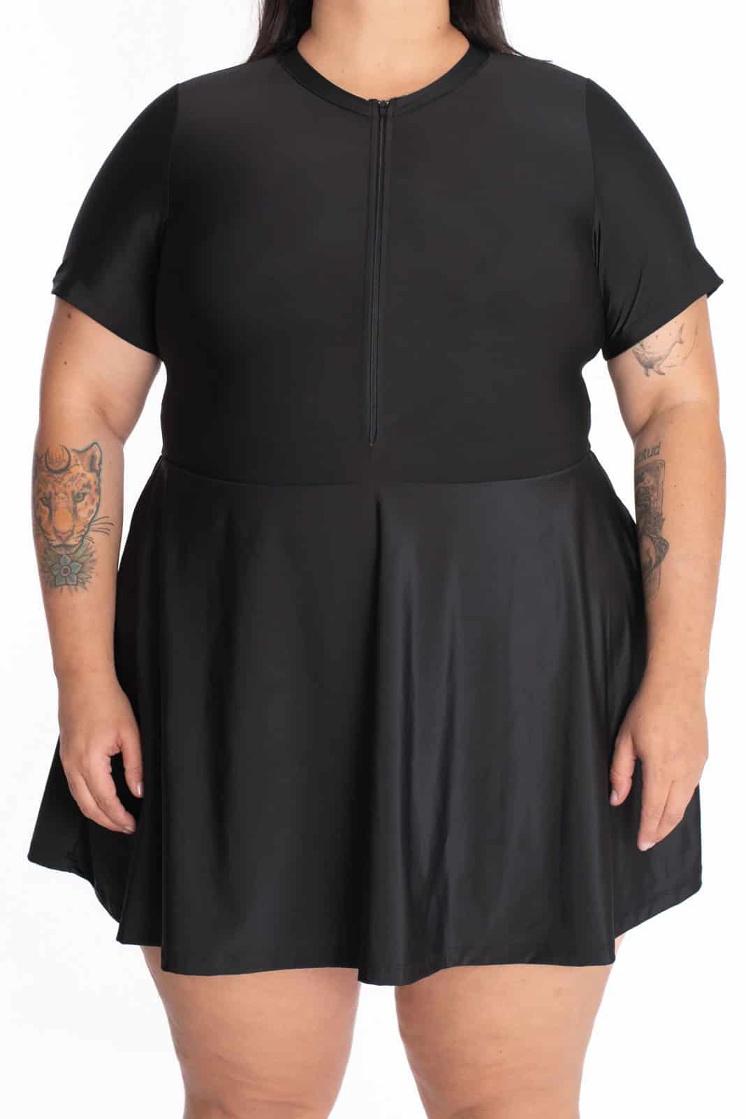 Vestido Venus Negro - miniatura 3