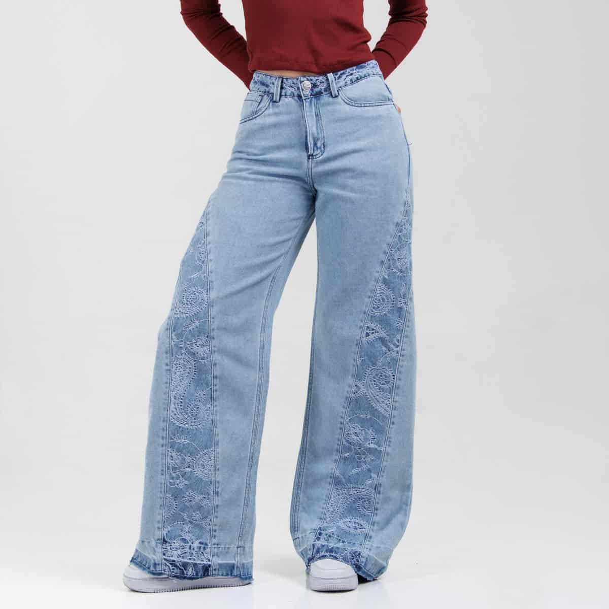 Jean Wide Leg Ax-3069 Rigido - miniatura 1