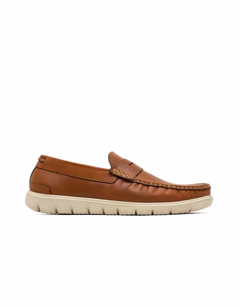 Mocasín casual para hombre en cuero 100% colombiano REF TURI04 - miniatura 2