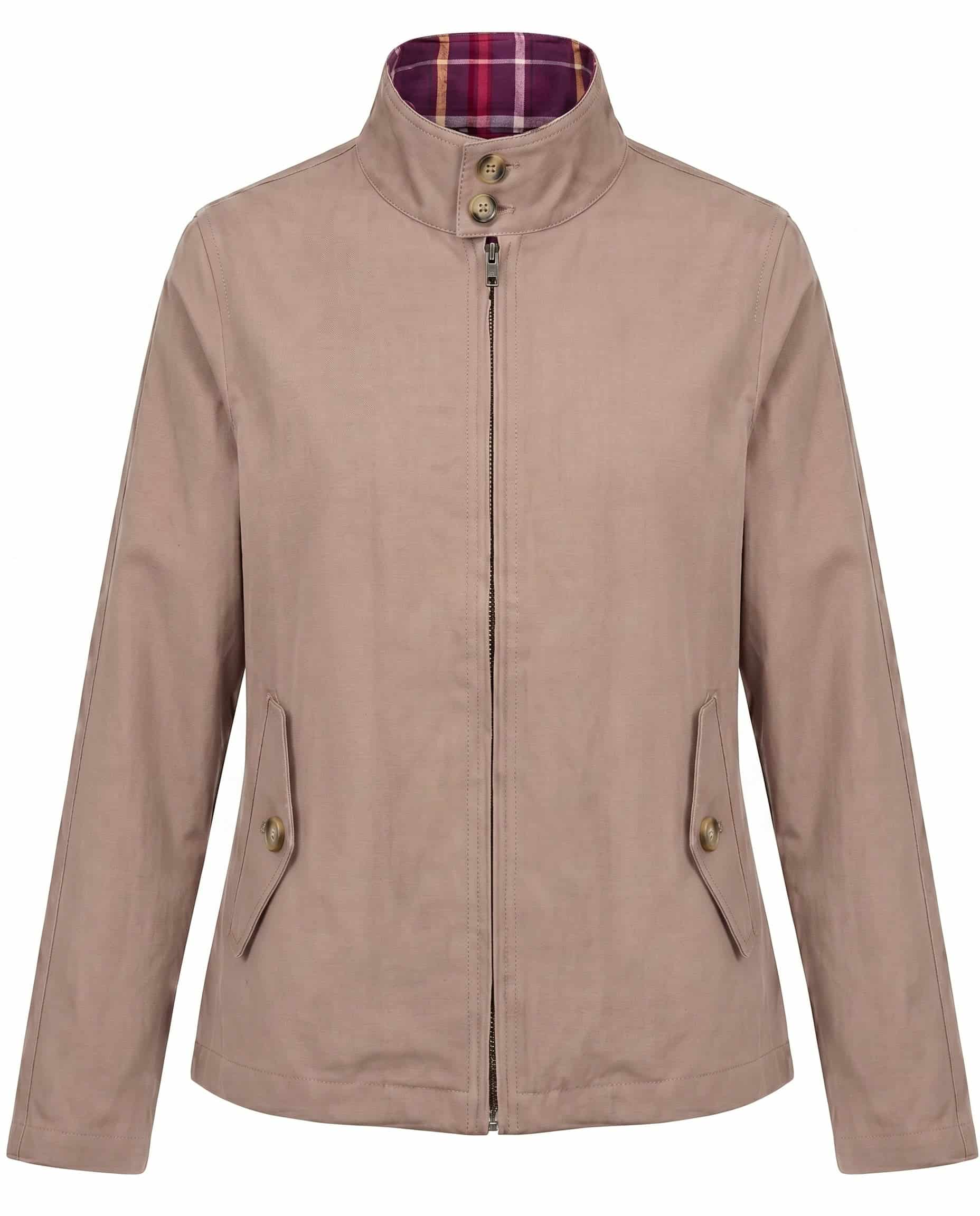 Chaqueta Harrington - Gabardina Beige - miniatura 4