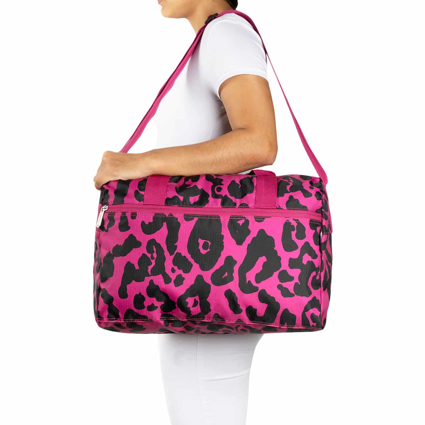 Maleta M ULTRA Plegable Estampado Viva Magenta Citybags Multicolor - miniatura 3