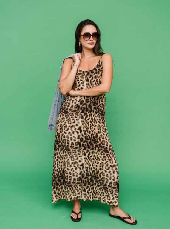 VESTIDO VIENTO FELINO - miniatura 1