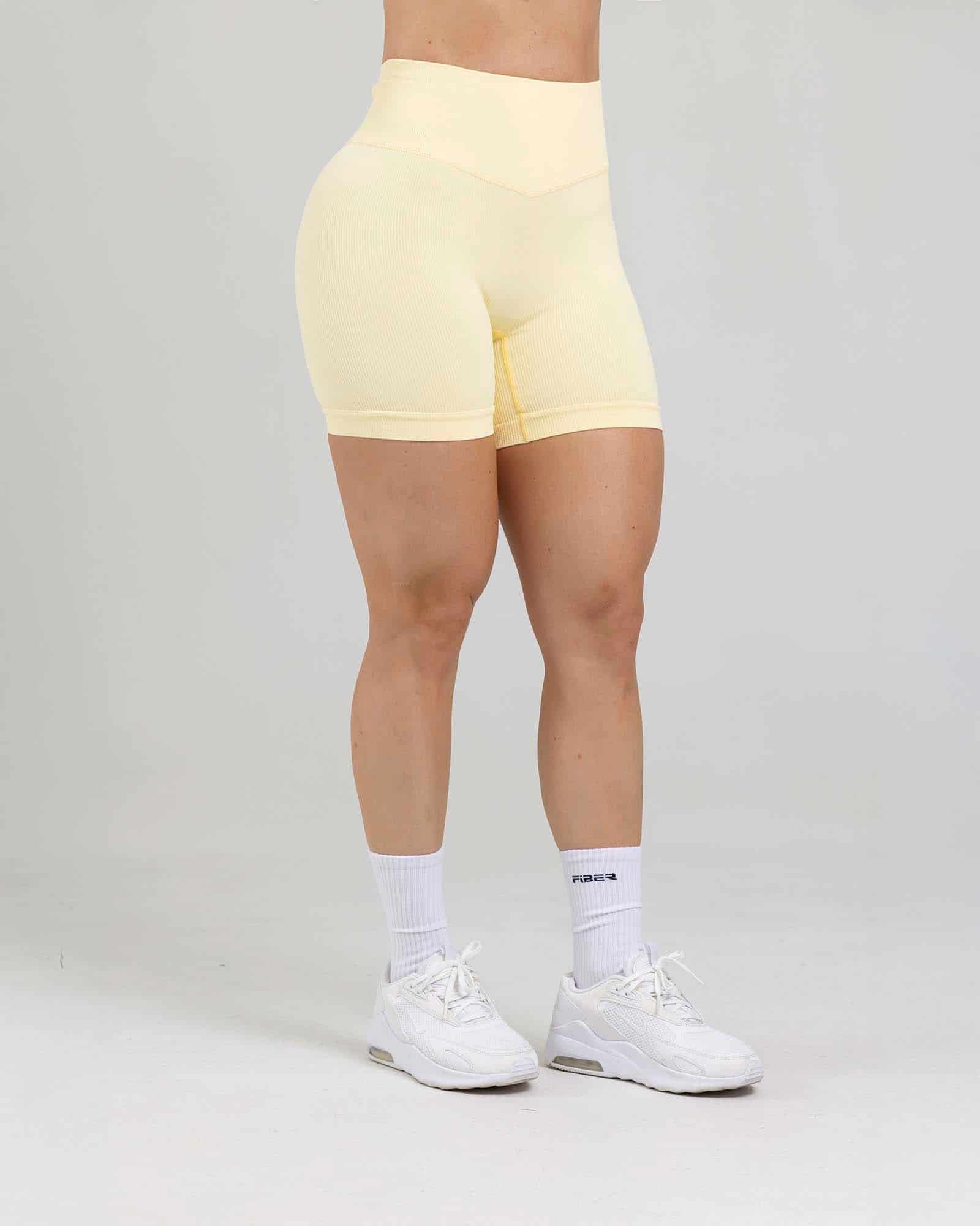 Short seamless amarillo mantequilla tropi FIBER - miniatura 2