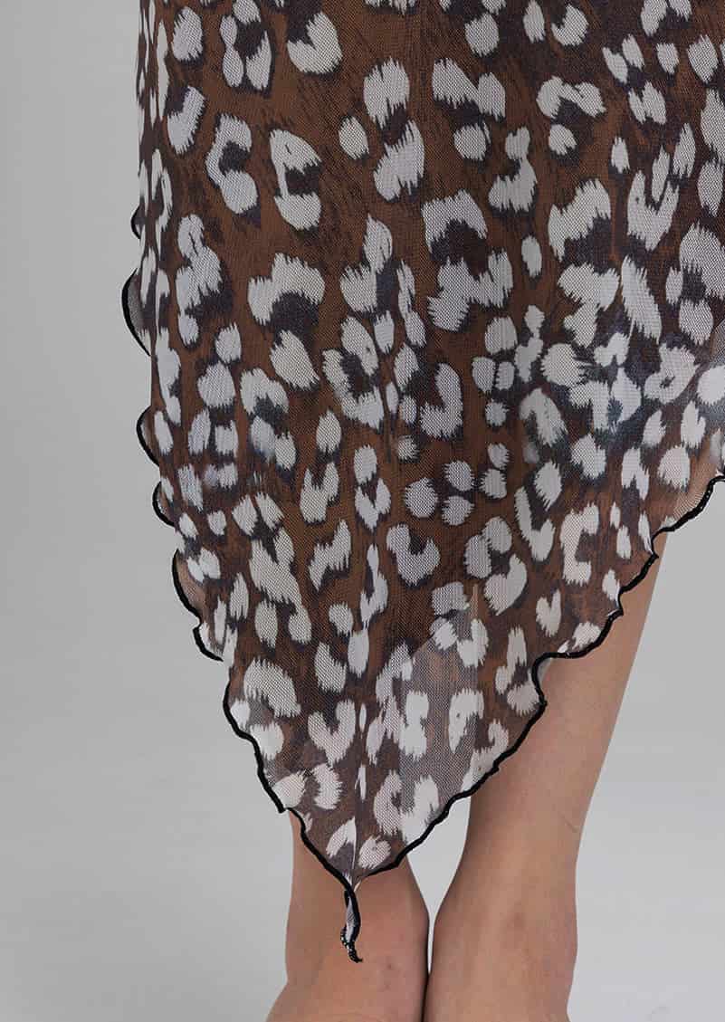SNELL LEOPARD DRESS - miniatura 7