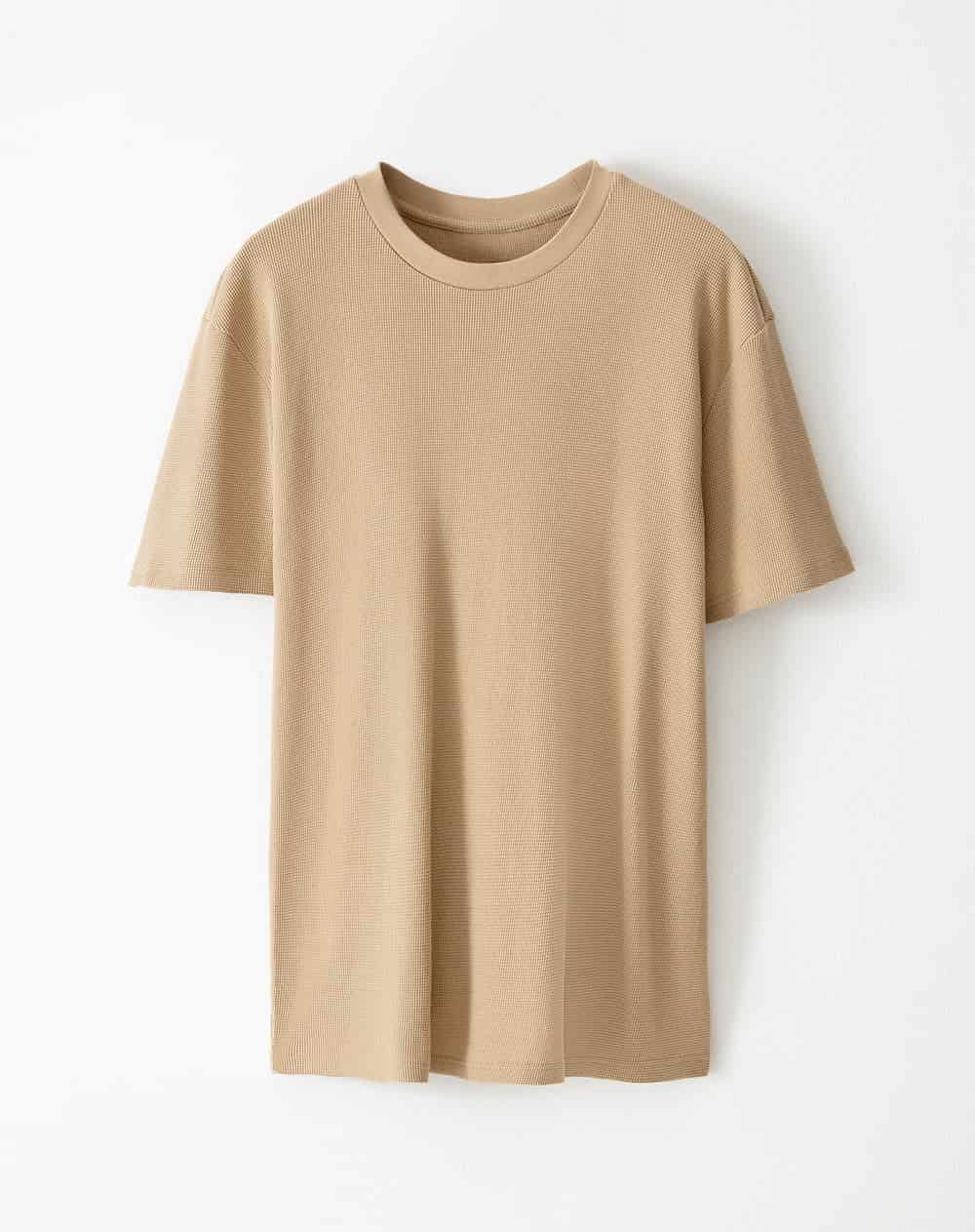Camiseta relax algodón habano hombre - miniatura 5