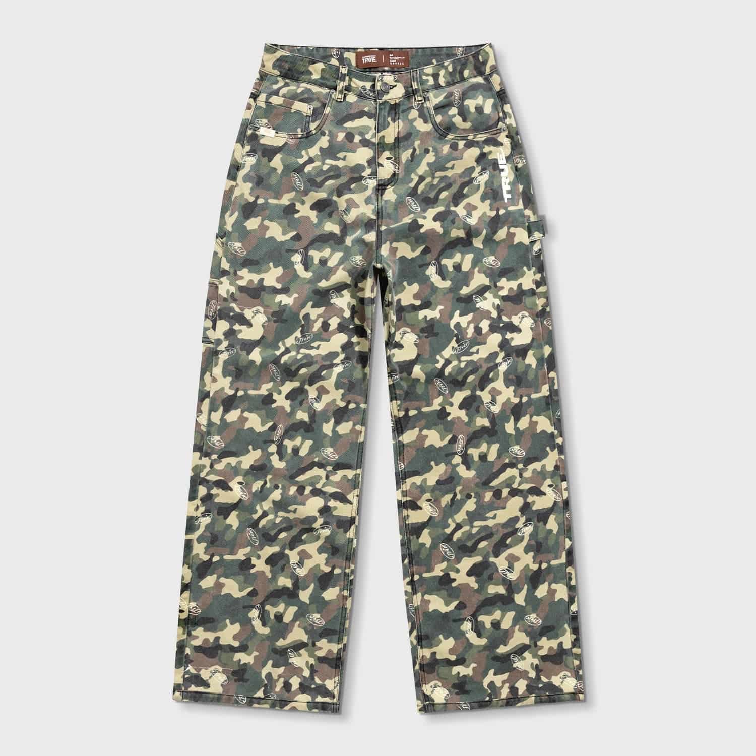Racing Camo Carpenter Pants - Green - miniatura 1