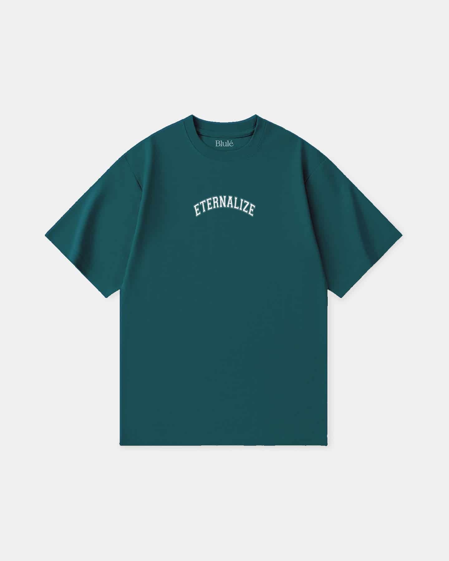 Oversized T Shirt Eternalize Dark Green - miniatura 2