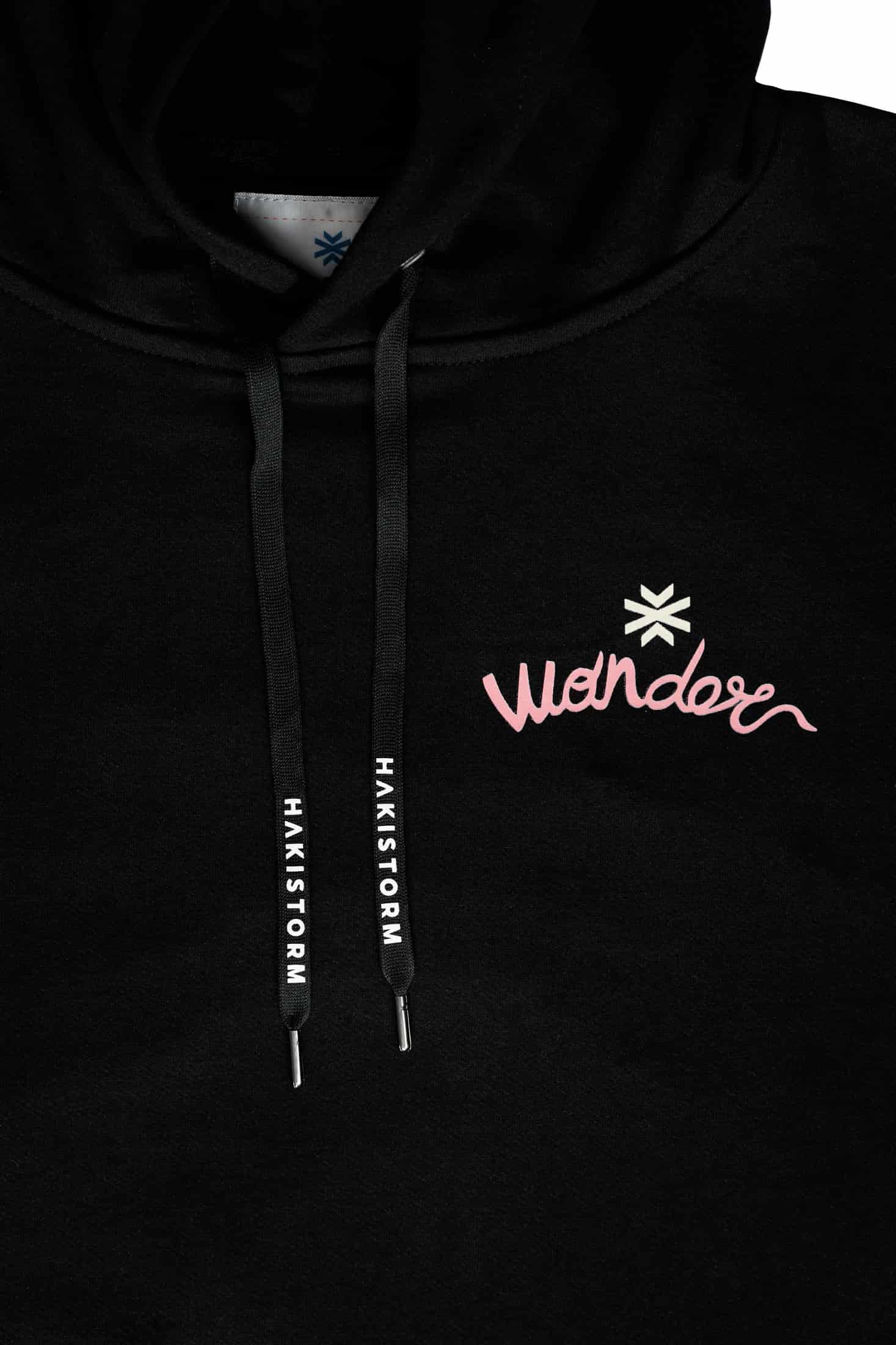 HOODIE WONDER BLACK - miniatura 3