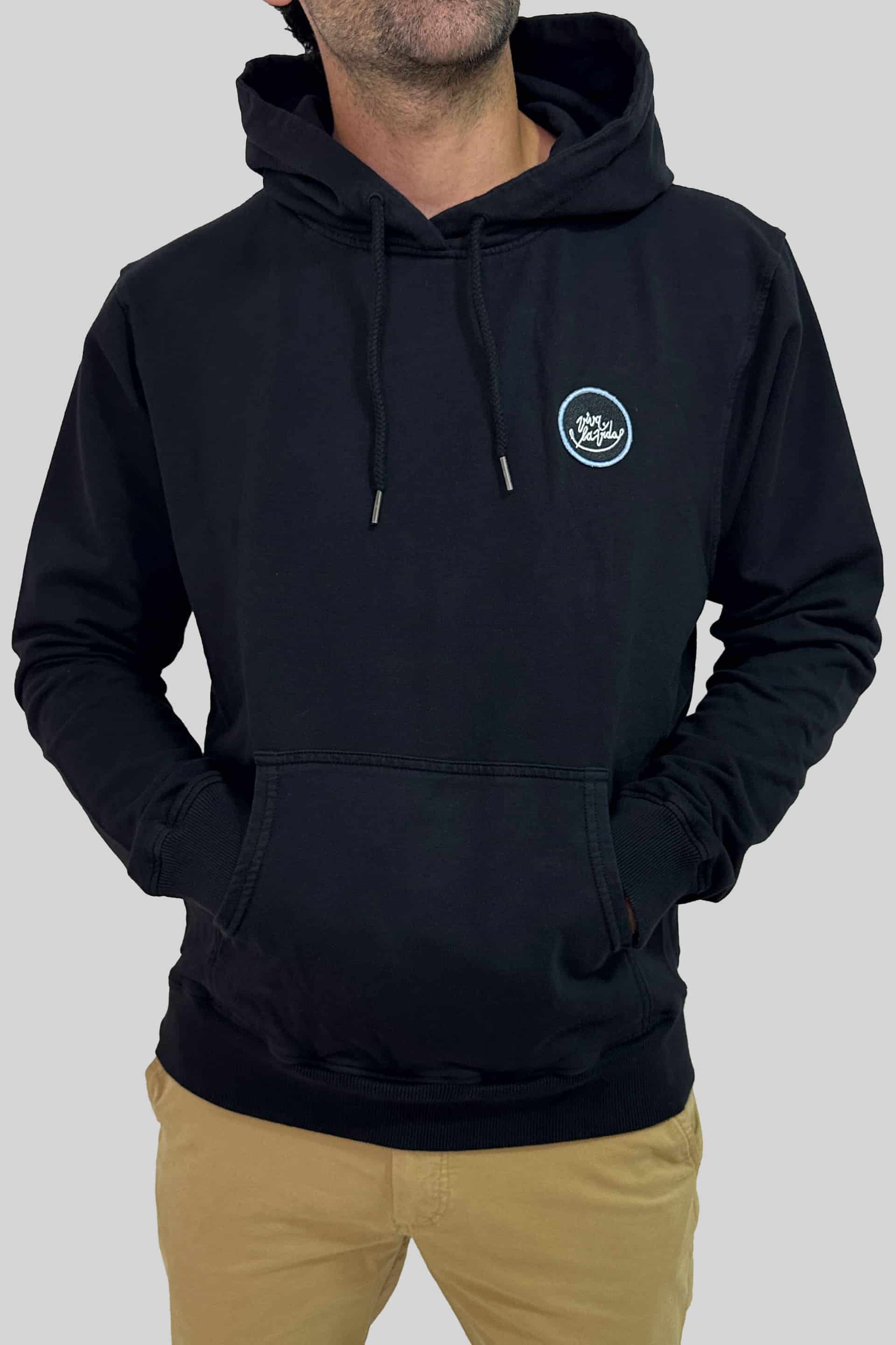 HOODIE VLV NEGRO - miniatura 1