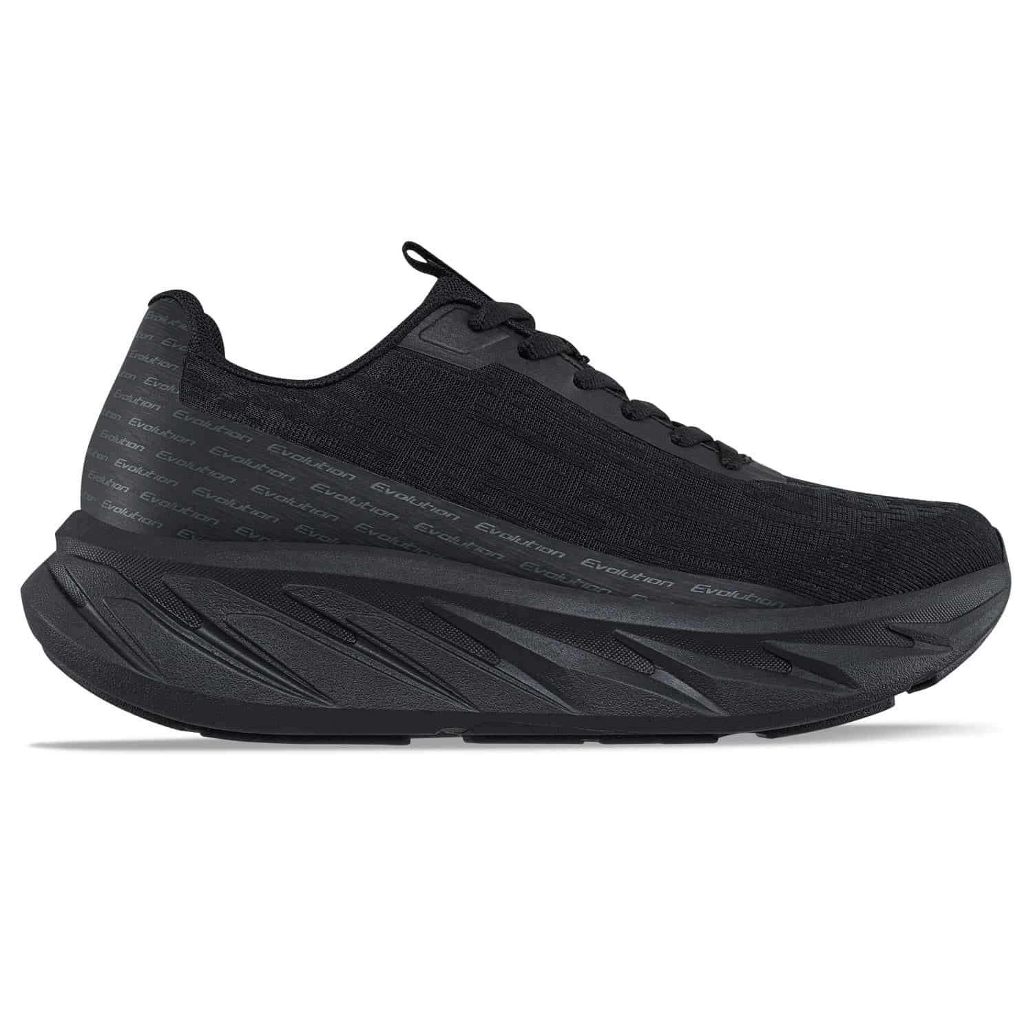Tenis Running Hebar Negro-Negro Croydon Para Mujer - miniatura 2