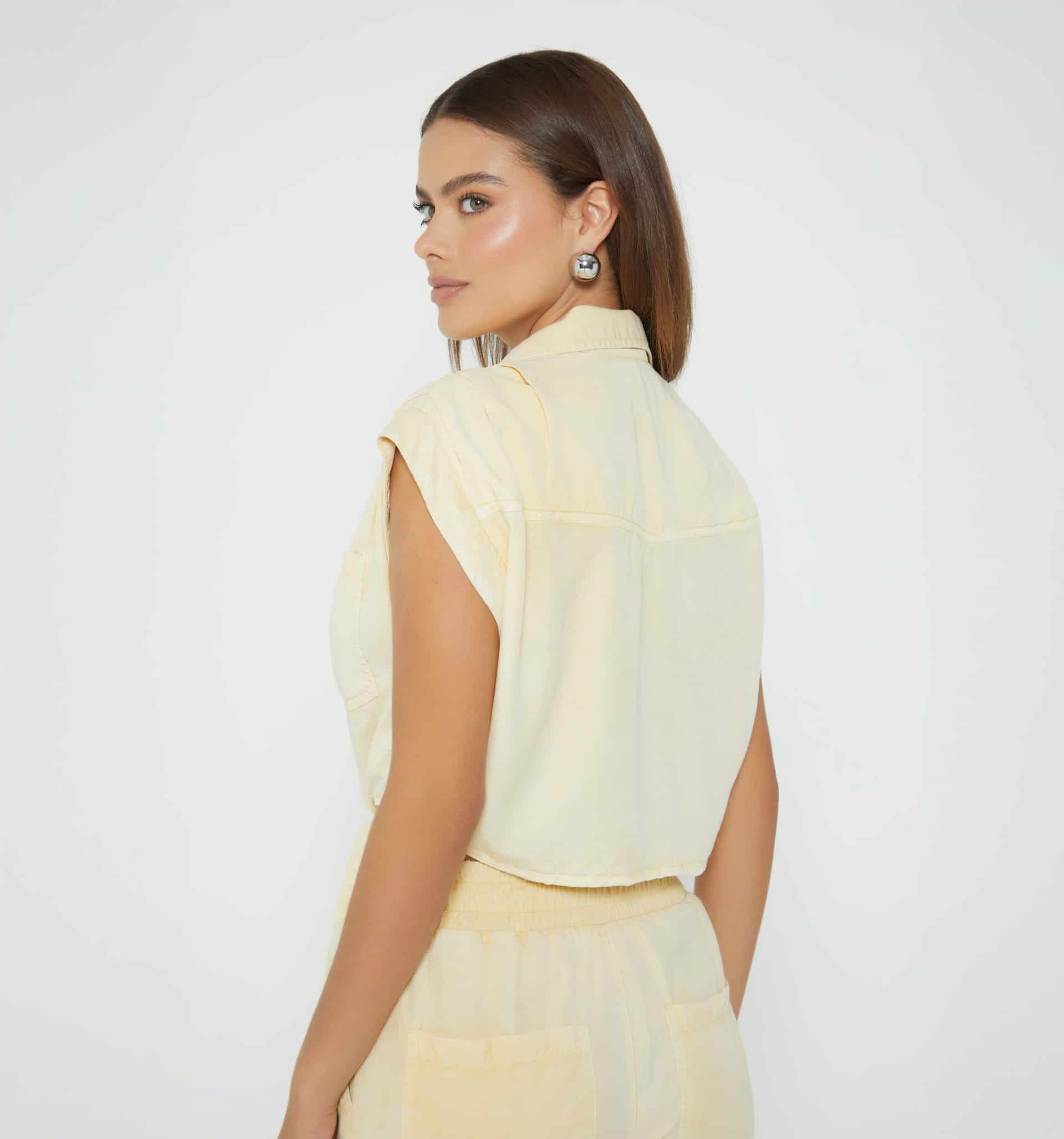 Blusa sisa de anudar color - miniatura 4