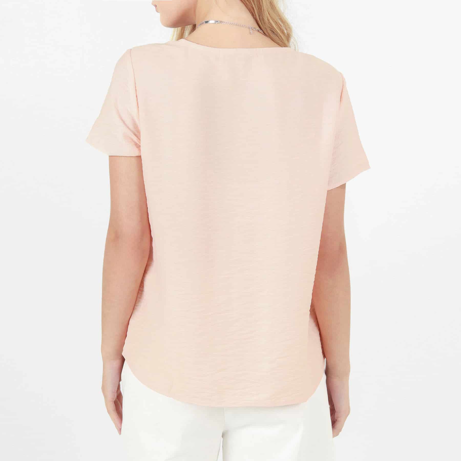 Blusa Cuello V Manga Corta - miniatura 6
