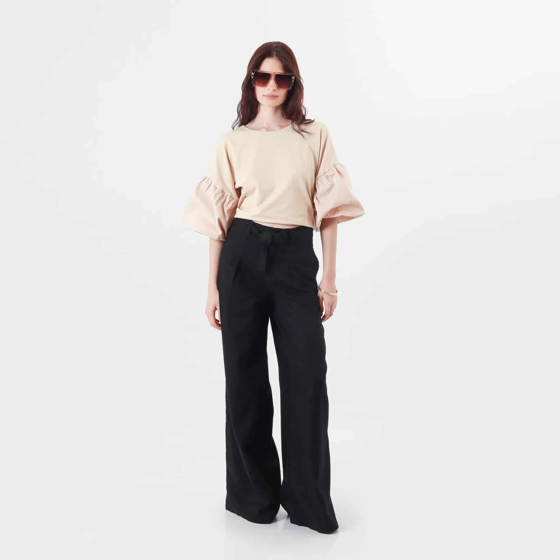 Pantalon Tiro Alto Bota Flare - miniatura 8