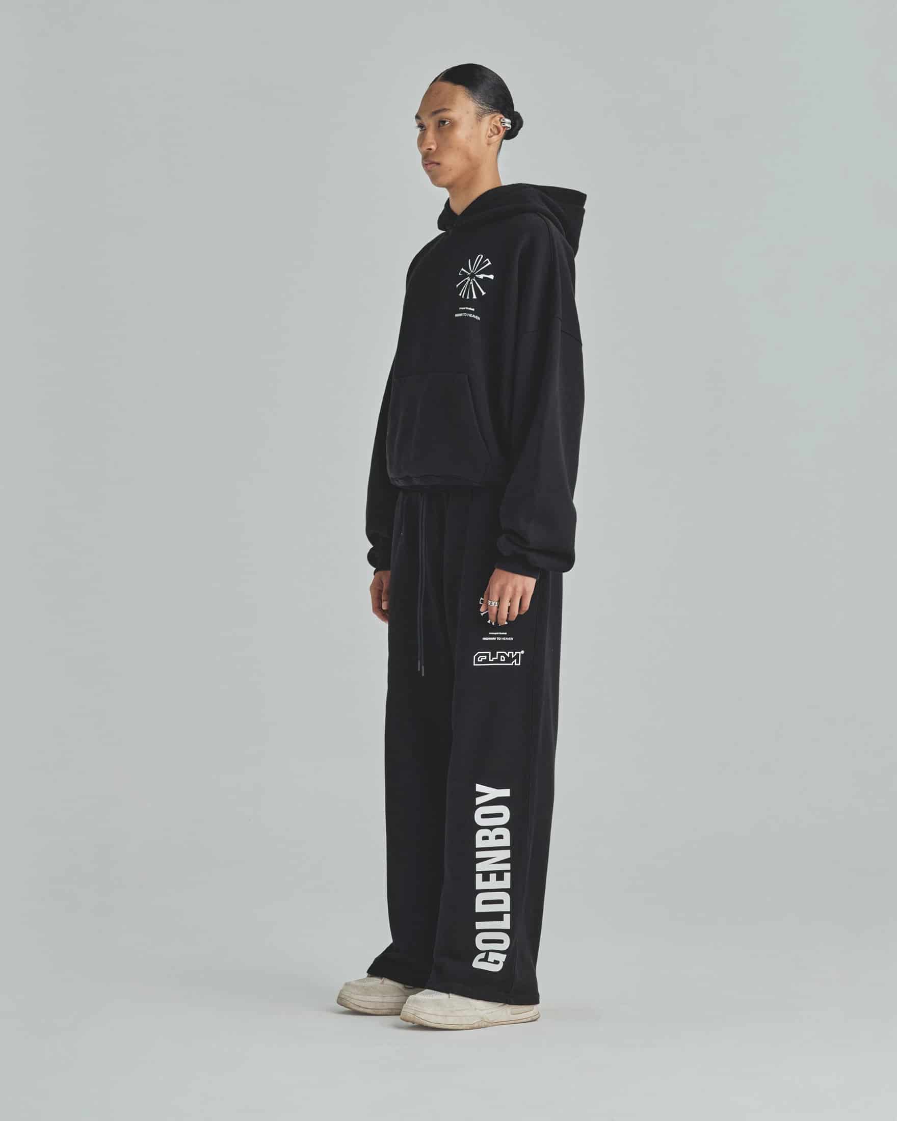 Spring Goldenboy Straight Pants Black - miniatura 5